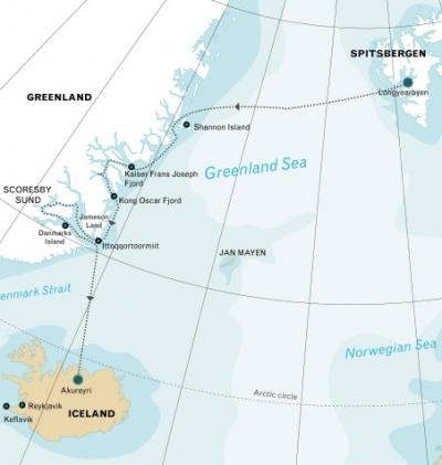 Шпицберген и Северо-Восточная Гренландия
